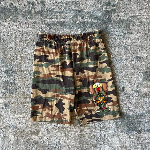 Vintage Garfield Camo Shorts 7 USA - Picture 10 of 10